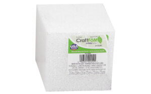 FloraCraft Foam CraftFom Block Pkg 2.9x2.9x2.9"