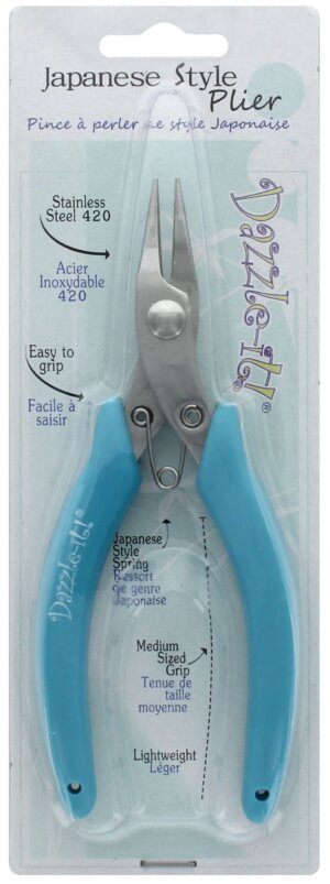 Dazzle-It Japanese Style Pliers 5" Round Nose