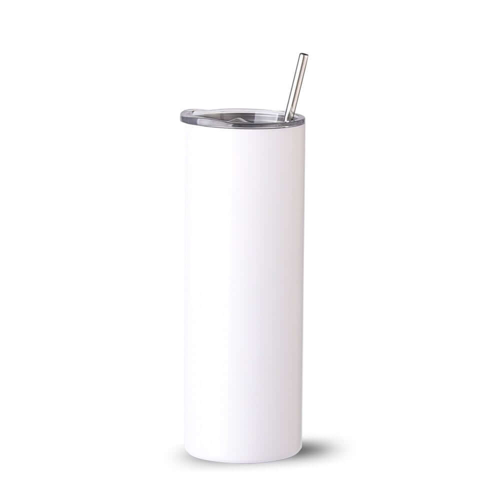 20oz Straight White Tumbler Sublimation Blank 20oz Straight White Tumbler Sublimation Blank