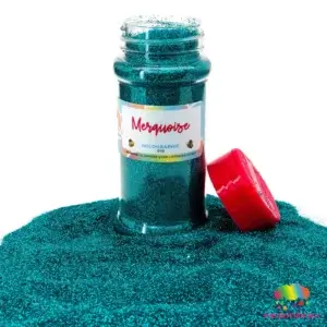 Merquoise Fine Holographic Glitter Turquoise - The Glitter Guy