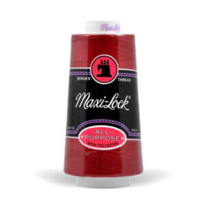 Poppy Red Maxi-Lock Cone All Purpose Thread 3,000yd