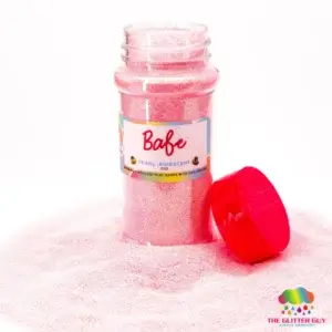 Babe Fine Pearl Iridescent Glitter Pink - The Glitter Guy