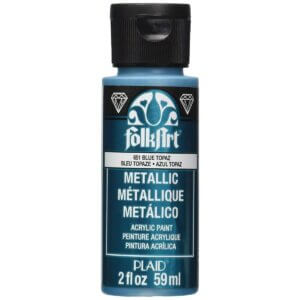 Blue Topaz-Shimmering Metallic
