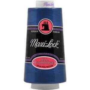 Blue Maxi-Lock Cone All Purpose Thread 3,000yd Blue Maxi-Lock Cone All Purpose Thread 3,000yd