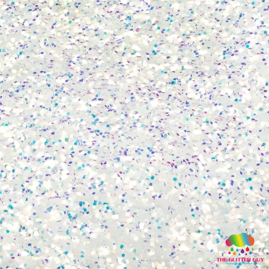 Fairest Opal Of Them All HACK'D sh-Medium Semi-translucent Holographic Glitter Silver – The Glitter Guy