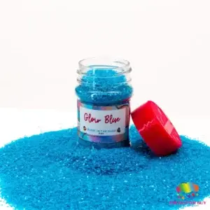 Glow Blue Fine glow in the dark powder - Mica Powder - The Glitter Guy