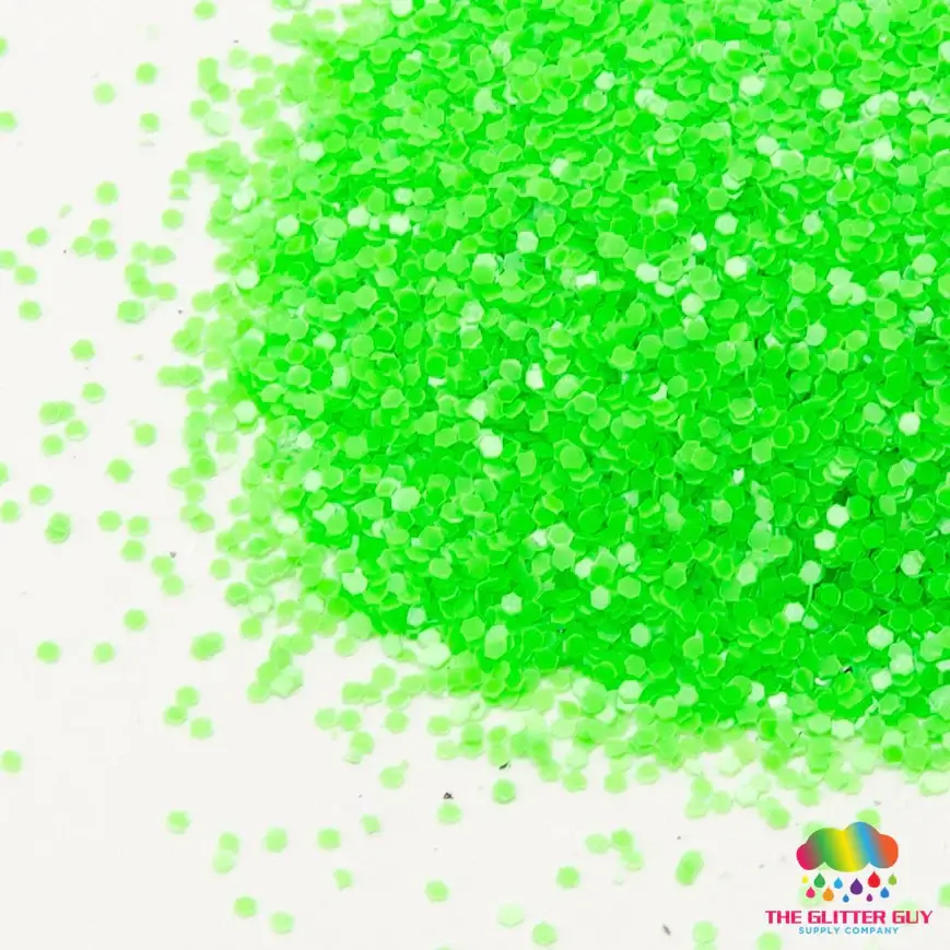 Glow Green Fine glow in the dark powder – Mica Powder – The Glitter Guy Glow Green Fine glow in the dark powder - Mica Powder - The Glitter Guy - Image 4