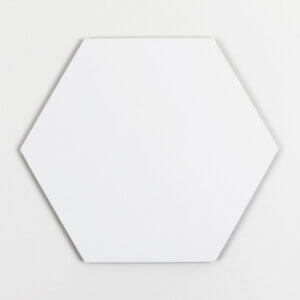 64mm Hexagon Aluminum Magnet Unisub Sublimation Blank