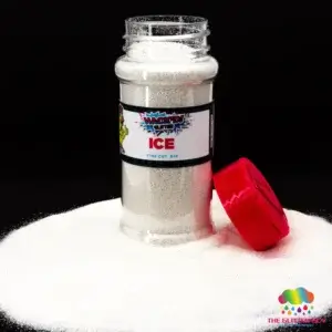 Ice HACK'D Fine Semi-translucent Glitter Pure White - The Glitter Guy