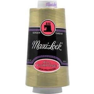 Khaki Maxi-Lock Cone All Purpose Thread 3,000yd