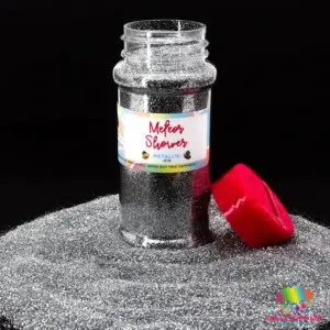 Meteor Shower Fine Metallic Glitter Pure Silver - The Glitter Guy