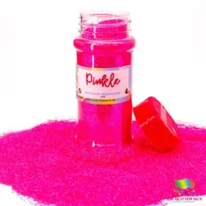 Pinkle Fine Rainbow Iridescent Glitter Hot Pink - The Glitter Guy