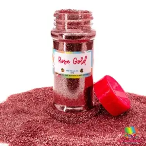 Rose Gold Fine Metallic Glitter - The Glitter Guy