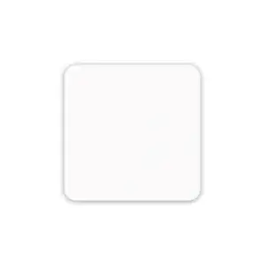 Unisub Square Aluminum Magnet Sublimation Blank 2x2in