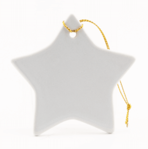 Star Two-Sided Ornament 3 inch Sublimation Blank