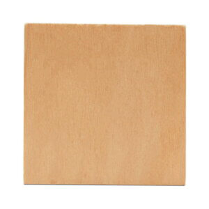 2" x 2" Wood Tile, 1/4" Thick