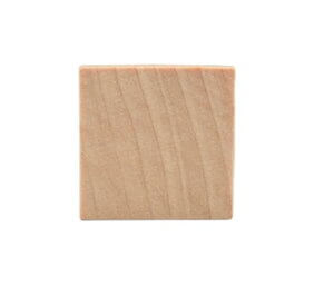 1″ x 1″ Wood Tile, 1/8″ Thick 1" x 1" Wood Tile, 1/8" Thick