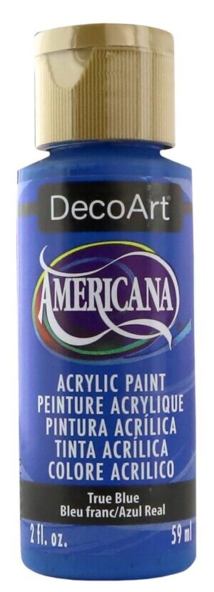 True Blue - Opaque - Americana Acrylic Paint 2oz