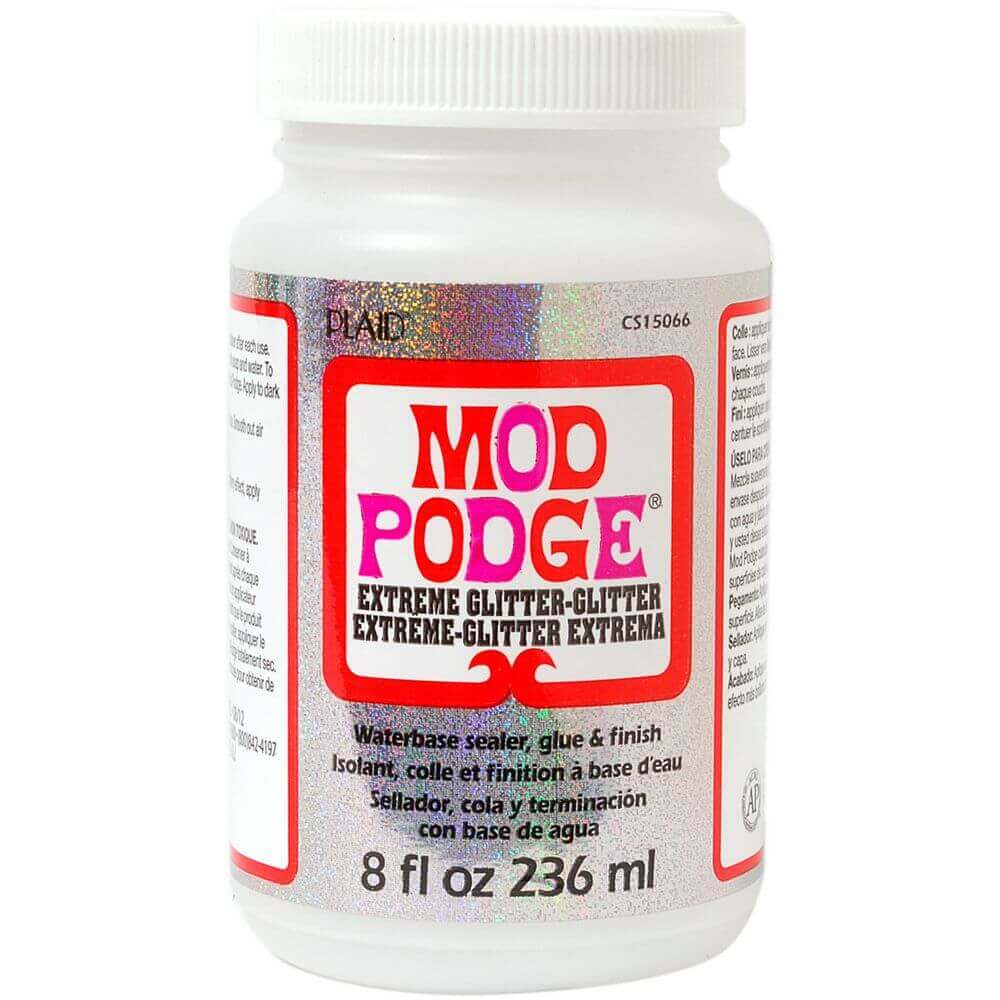 8oz Plaid Mod Podge Extreme Glitter Sealer, Glue & Finish 8oz Plaid Mod Podge Extreme Glitter Sealer, Glue & Finish