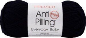 Black – Everyday Bulky Yarn Premier Yarns Anti-Pilling Black - Everyday Bulky Yarn Premier Yarns Anti-Pilling