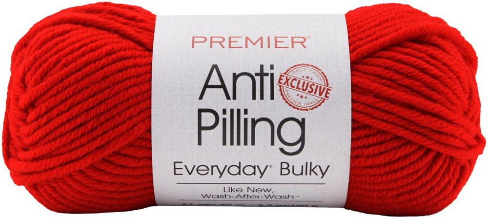 Red – Premier Yarns Anti-Pilling Everyday Bulky Yarn Red - Premier Yarns Anti-Pilling Everyday Bulky Yarn