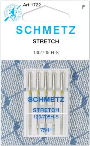 Schmetz Stretch Machine Needles-Size 11/75 5/Pkg