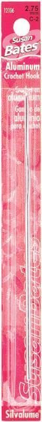 H 8 Crochet Hook 5.5" Silvalume Aluminum