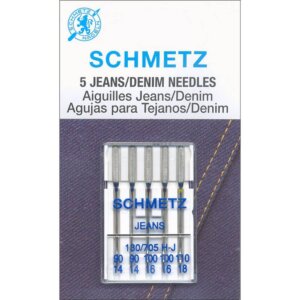 Schmetz Jean & Denim Machine Needles Assorted