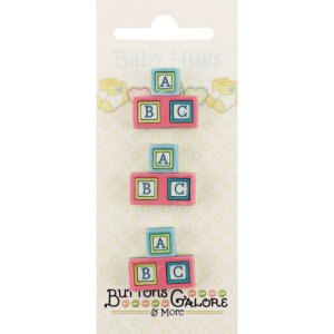 Buttons Galore Baby Hugs Buttons-Baby Blocks