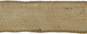 May Arts Wired Burlap Ribbon 2-1/2"X10yd-Natural