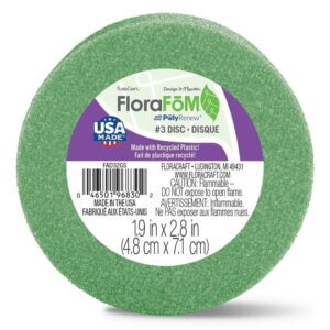 Green -Styro Disc Arranger