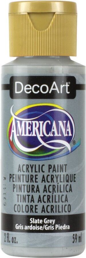 Slate Grey - Opaque - Americana Acrylic Paint 2oz