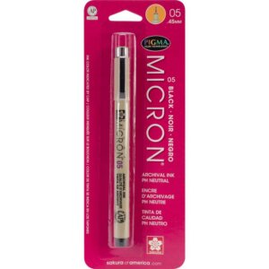 Pigma Micron Pen 05 .45mm-Black