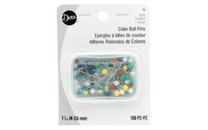 Dritz Pins Color Ball 1.06" Stainless 100pc