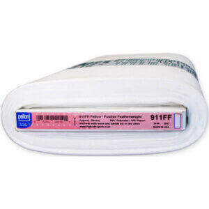911FF White 20" Pellon Fusible Featherweight Interfacing Per Yard