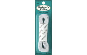 Knit Elastic 1/4" x 3 Yards White