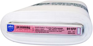 911FF White 20" Pellon Fusible Featherweight Interfacing 10yd Bolt