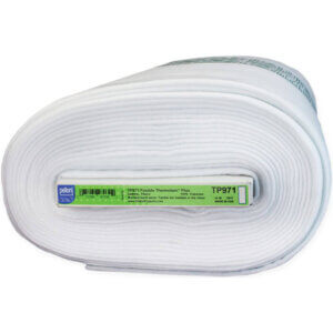 TP 971F Pellon Thermolam Plus Fusible Fleece-White 45"