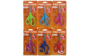 Kids 5″ Pointed-Tip Neon Scissors, Assorted Colors Kids 5" Pointed-Tip Neon Scissors, Assorted Colors