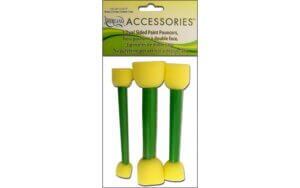 Decoart Accessories Paint Pouncer Set Dual Side 3pc Decoart Accessories Paint Pouncer Set Dual Side 3pc