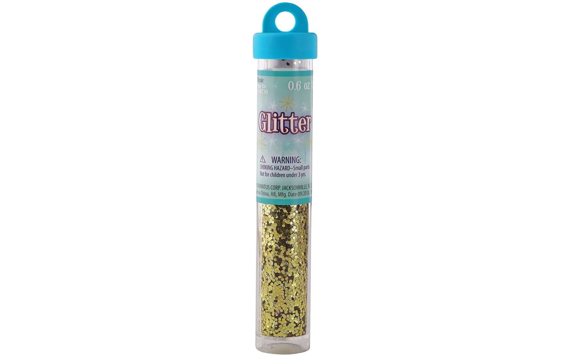 Glitter Tube – Gold, 0.6 oz. Glitter Tube - Gold, 0.6 oz.