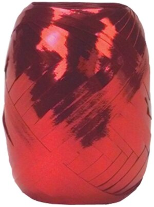 Flat Curling Ribbon .1875″X66′-Red Glitter Flat Curling Ribbon .1875"X66'-Red Glitter