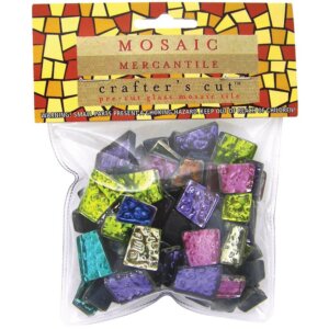 Assorted Sparkle Crafter's Cut Mosaic Tiles .5lb