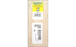 1/8 36"X3" Balsa Craft Wood Sheet