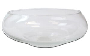 Crisa By Libbey Glass Garden Dish 8"