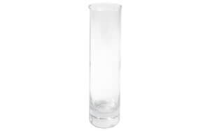 Crisa By Libbey Glass Cylinder Bud Vase 7.5"