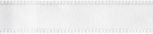 Offray Single Face Satin Ribbon 5/8″X18′-White Offray Single Face Satin Ribbon 5/8"X18'-White