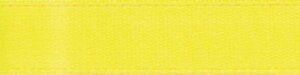 Offray Single Face Satin Ribbon 1-1/2"X12'-Lemon