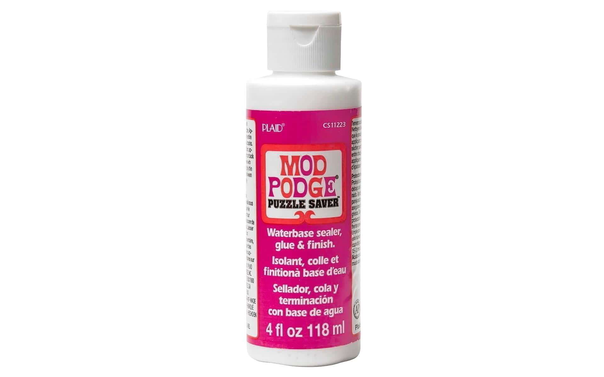 Mod Podge Puzzle Saver, Clear, 4 oz. Mod Podge Puzzle Saver, Clear, 4 oz.