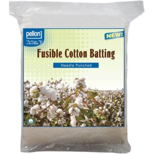 Pellon Fusible Cotton Batting-Crib Size 45"X60"